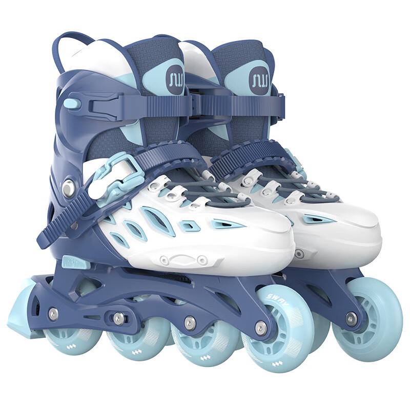 WEZHO Kids  Freestyle Inline Skates with Aurora Wheels