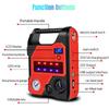 4 In1 Car Jump Starter with Air Compressor Portable Flashlight Starting Device Power Bank Battery Automotive Booster Start