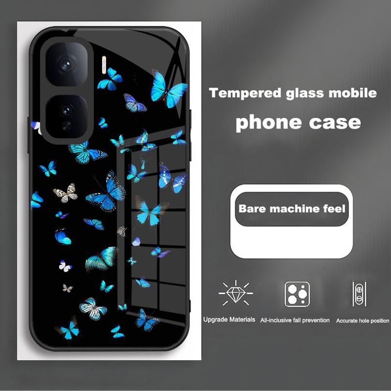 For Vivo IQOO Neo 10 5G Case Tempered Glass Phone Case For Vivo IQOO Neo 10 Pro 5G Back Cover IQOONeo 10 Protective Shell Coque