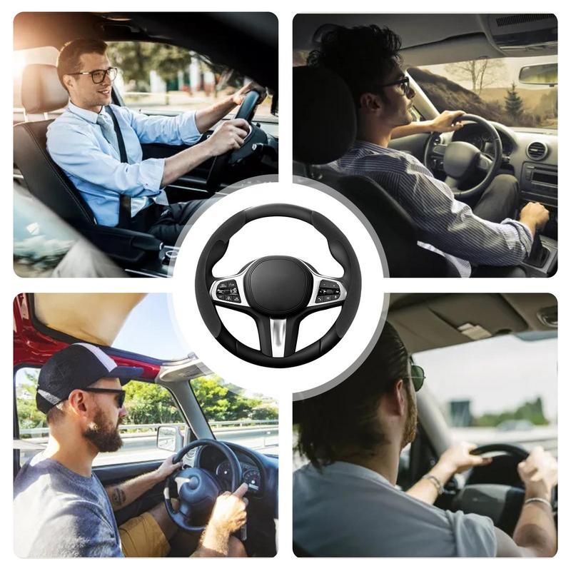 Steering Wheel Cover Set Soft Steering Wheel Cover For Men Women Automotive Steering Cover Anti Slip Winter Steering Wheels