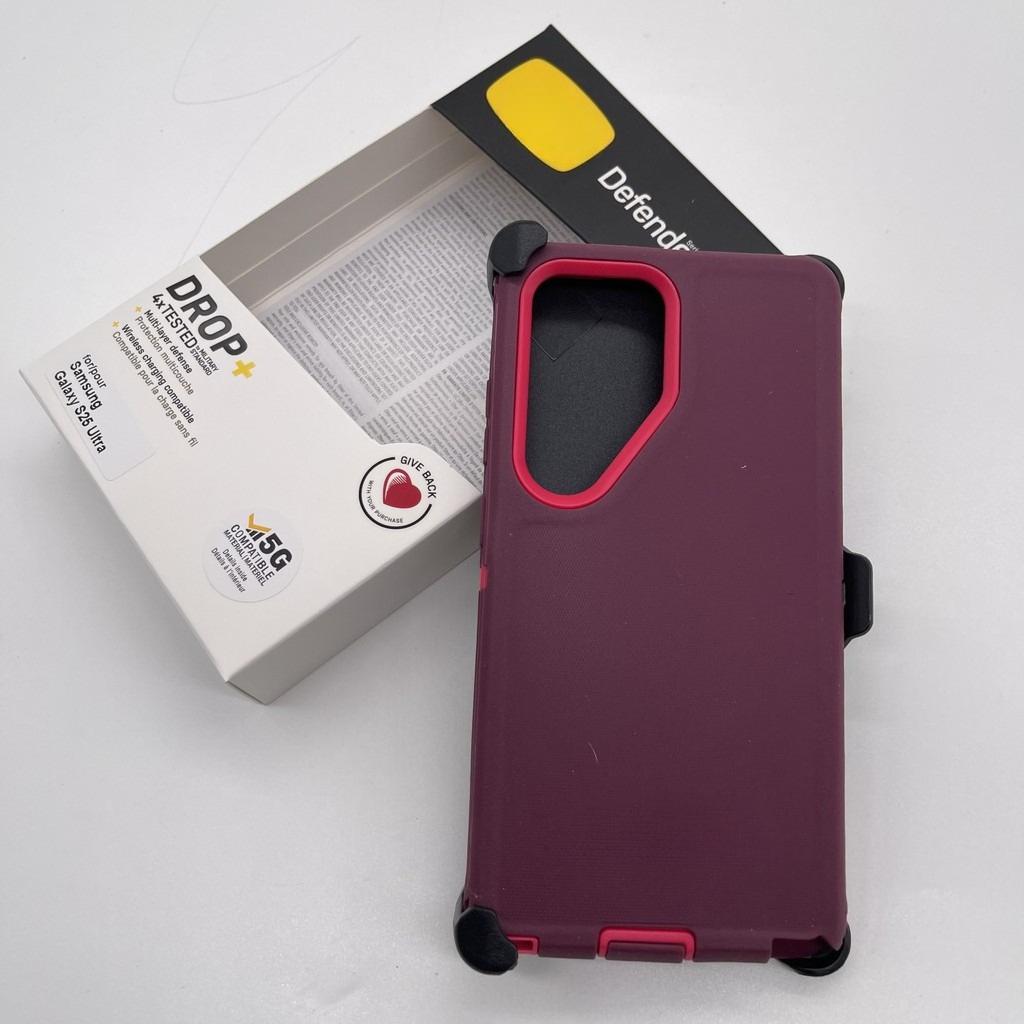 3IN1 Rugged Defender Series Hülle für Samsung Galaxy S26Ultra Pro Edge S25 Plus S24 S23 Ott BOX Gürtelclip Sturzsicher Schutzhülle