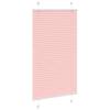 Pink Pleated Blind 80X100 Cm Fabric Width 79.4 Cm