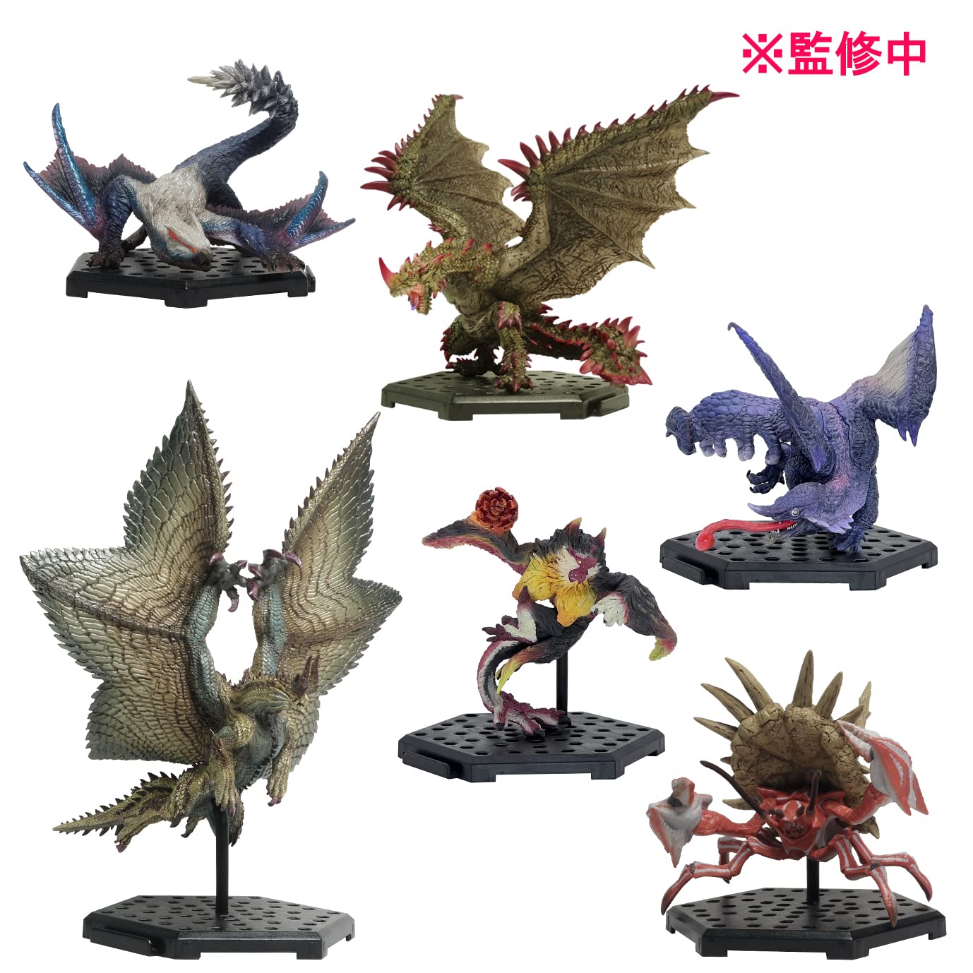 

Capcom Figure Builder Monster Hunter Standard Model Plus BOX 6 6 бонусных деталей ПВХ АБС Vol.24 товары, типы, + детали,