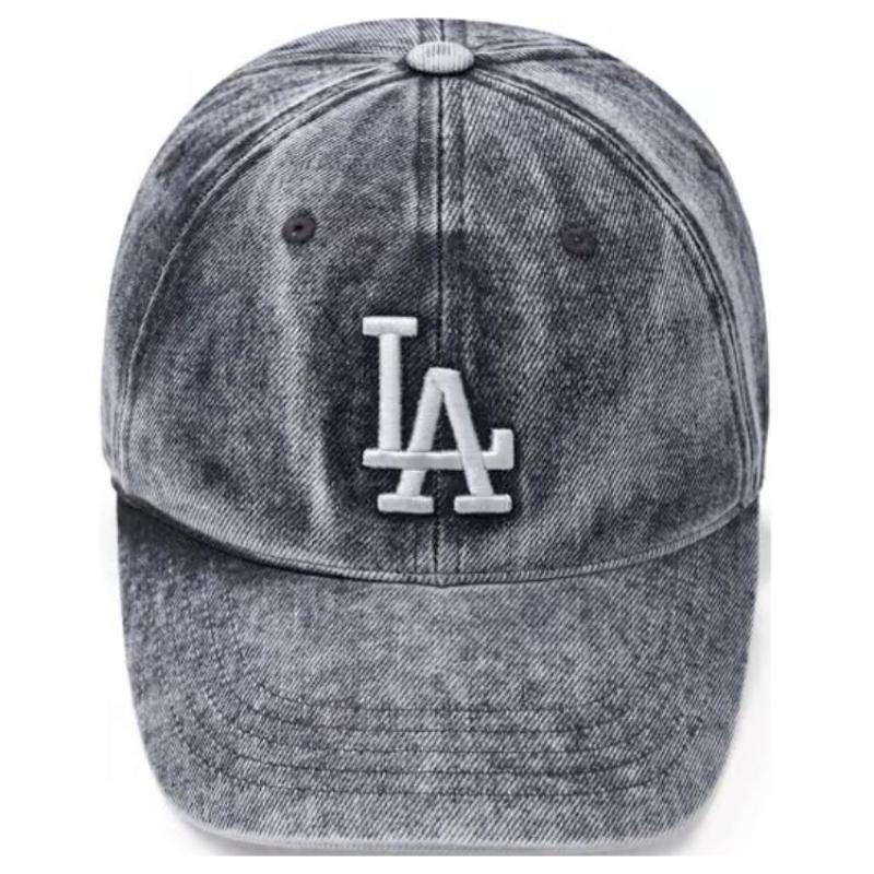 MLB Cotton Baseball Caps Unisex Dark Gray Fashion 3ACPVV45N-07CGS