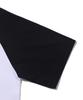 ANALOG MOOD Raglan Color Block Short Sleeve T-Shirt (White/Black)