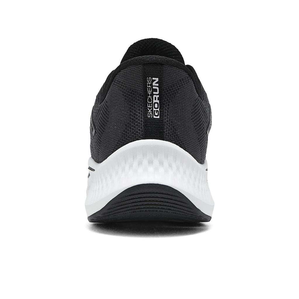 Skechers Go Series Comfortable Versatile Durable Low-Top Casual Running Shoes Women Sneakers Black White 128636-BKW