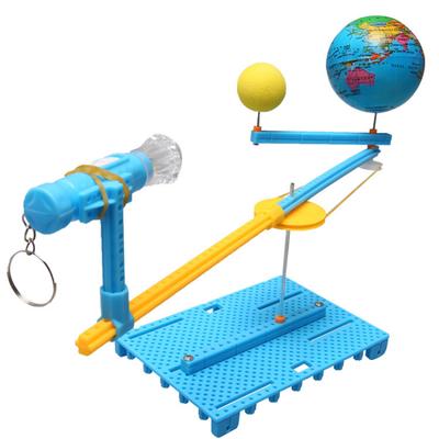 Handmade Diy Technology Small Production Simulation Of The Sun, Moon And The Three Ball Instrument Model Scientific Experimental Device Materials