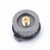 Portable Self-Locking Gas Tank Adapter with Anti-Roll Bracket for Camping Stoves