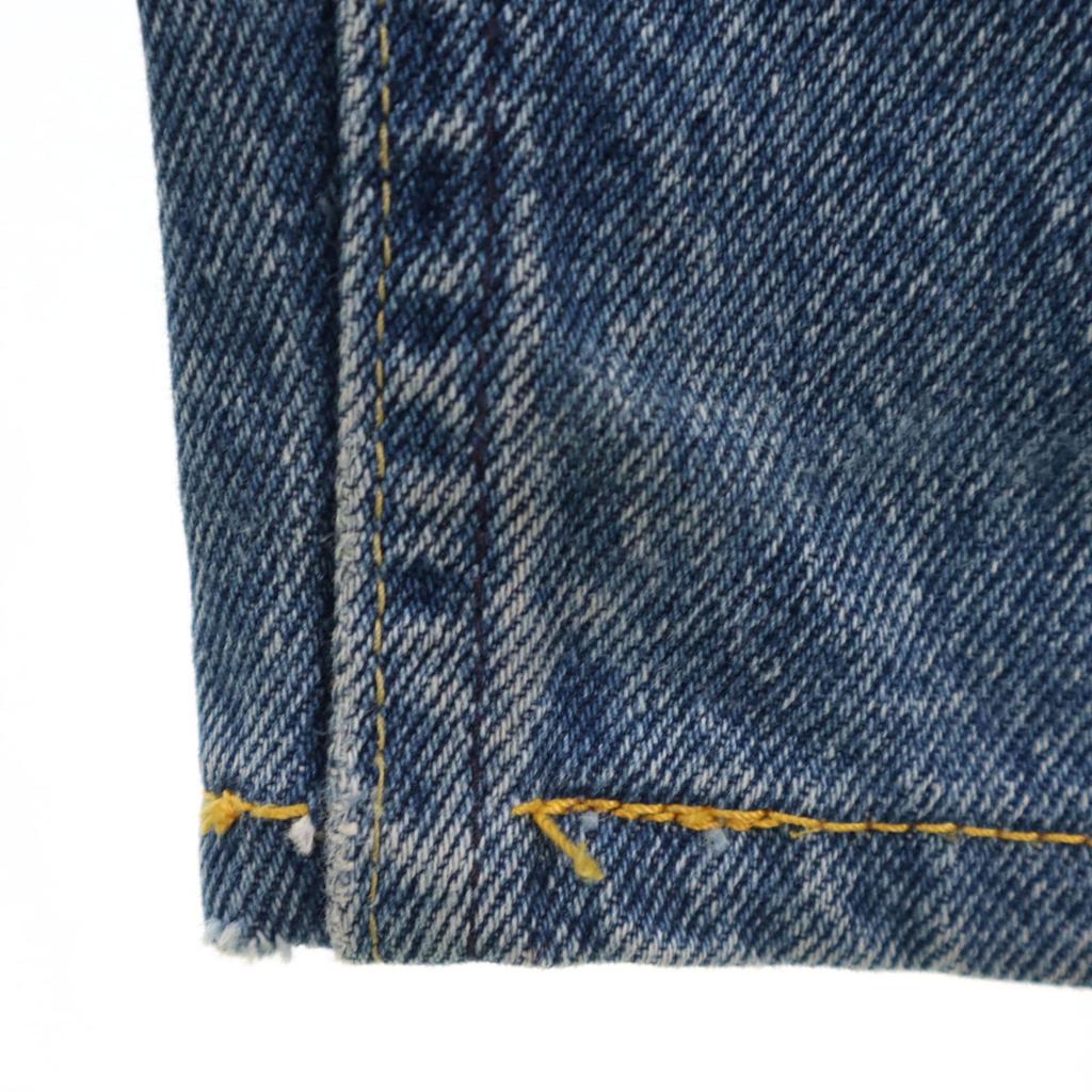 Lee 90s Made in USA Old Tapered denim pants 15 M blue jeans Women Used