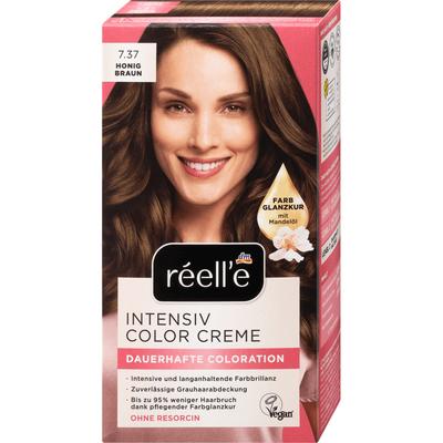 Real reele intensive Haarfarbcreme 7.37 honigbraun 110ml