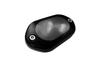 BIKERS Master Cylinder Cap for Ninja Machined 250/400, Aluminum, Gray, BK-K0439-GRY