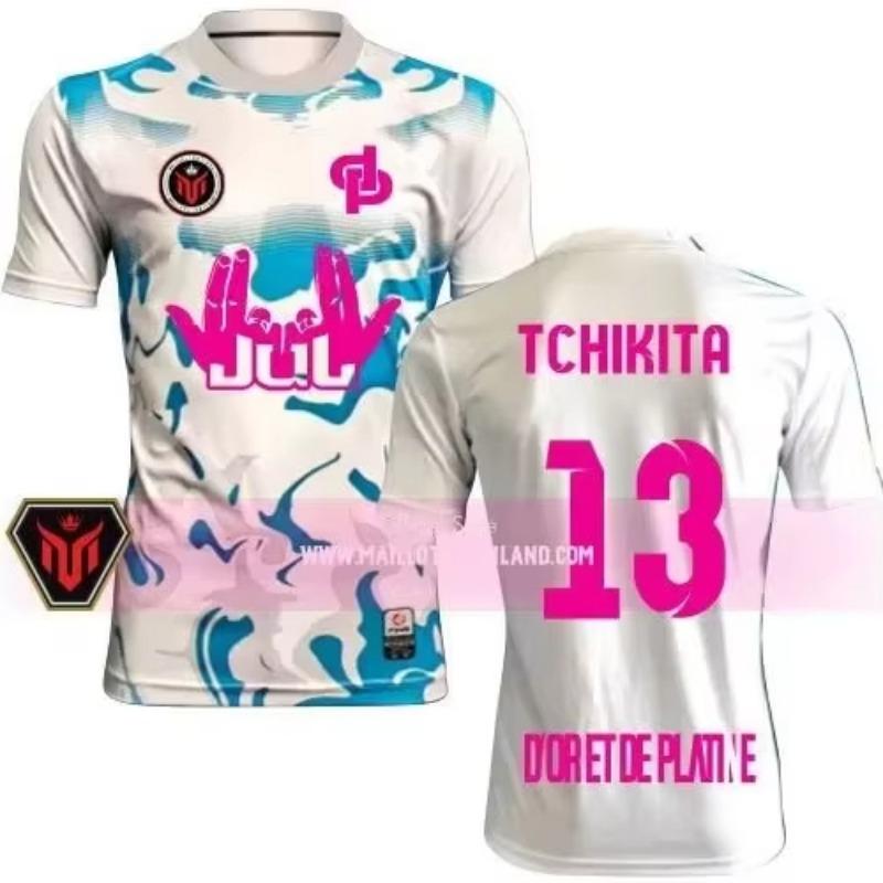ETST45 Nieuw Maillot JUL T-shirt Zomer Jeugd Ademend En Sneldrogend Training Voetbalshirts Motoren Sportshirts Heren Tops 8XL