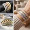 Doppelter Armreif, chinesisches Cloisonné-Armband, Emaille, Damen-Handarmband, Schmuck, Geschenke