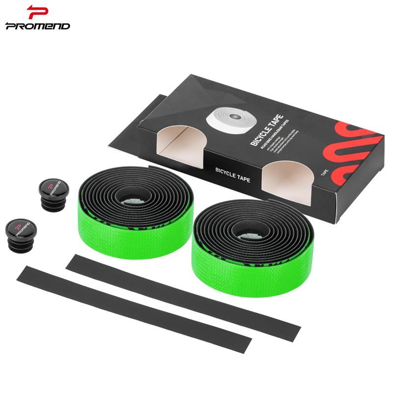 Bicycle Handlebar Tape Wrap With PU Leather Surface Breathable Dual-Tone Self-Adhesive Road Bike Cycling Accessories