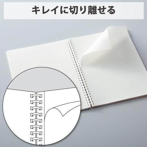 KOKUYO Notebook Soft Ring Notebook Business 70 Sheets A5 Graph Ruled Black S-SV437S5-D