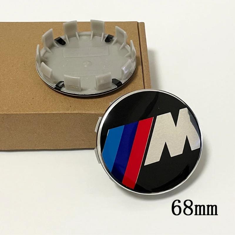 4 peças 68MM Azul Branco 56MM Calotas Centrais de Roda de Carro Tampa de Roda Para BMW E36 E39 E46 E60 E90 E90 F10 F30 G20 G21 G30 G11 F15 X5