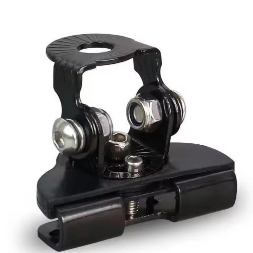 

2Pcs LED Light Bar Mounting Bracket Convenient Hole-Free Installation Adjustable Engine Hood Light Mount Automotive Parts