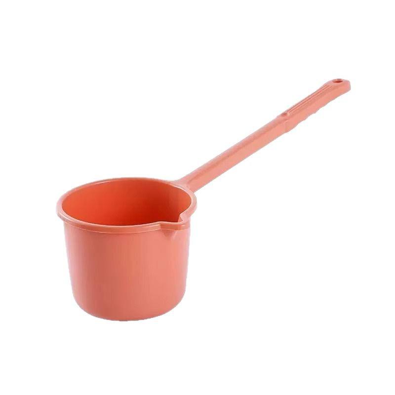 Long-Handled Plastic Water Ladle for Baby Hair Washing and Bathing