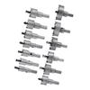 13pcsset 16 18 20 22mm Carbide Tip TCT Drill Bit Hole Saw Set Stainless Steel