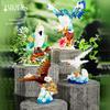Lovely Building Brick Birds Nanobricks Parrot Magpie Seagull Eagle Micro Diamond Block Model Educational Toy For Kids Gifts