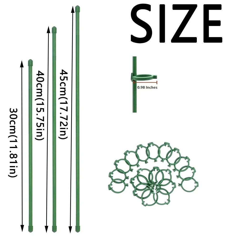 10Pcs Adjustable Plant Climbing Rack Creative Plant Stand Plant Support Frame  Garden Decor