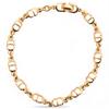 Auth DIOR CD Logo Gold Bracelet Women's Jewelry Di6610jd Used