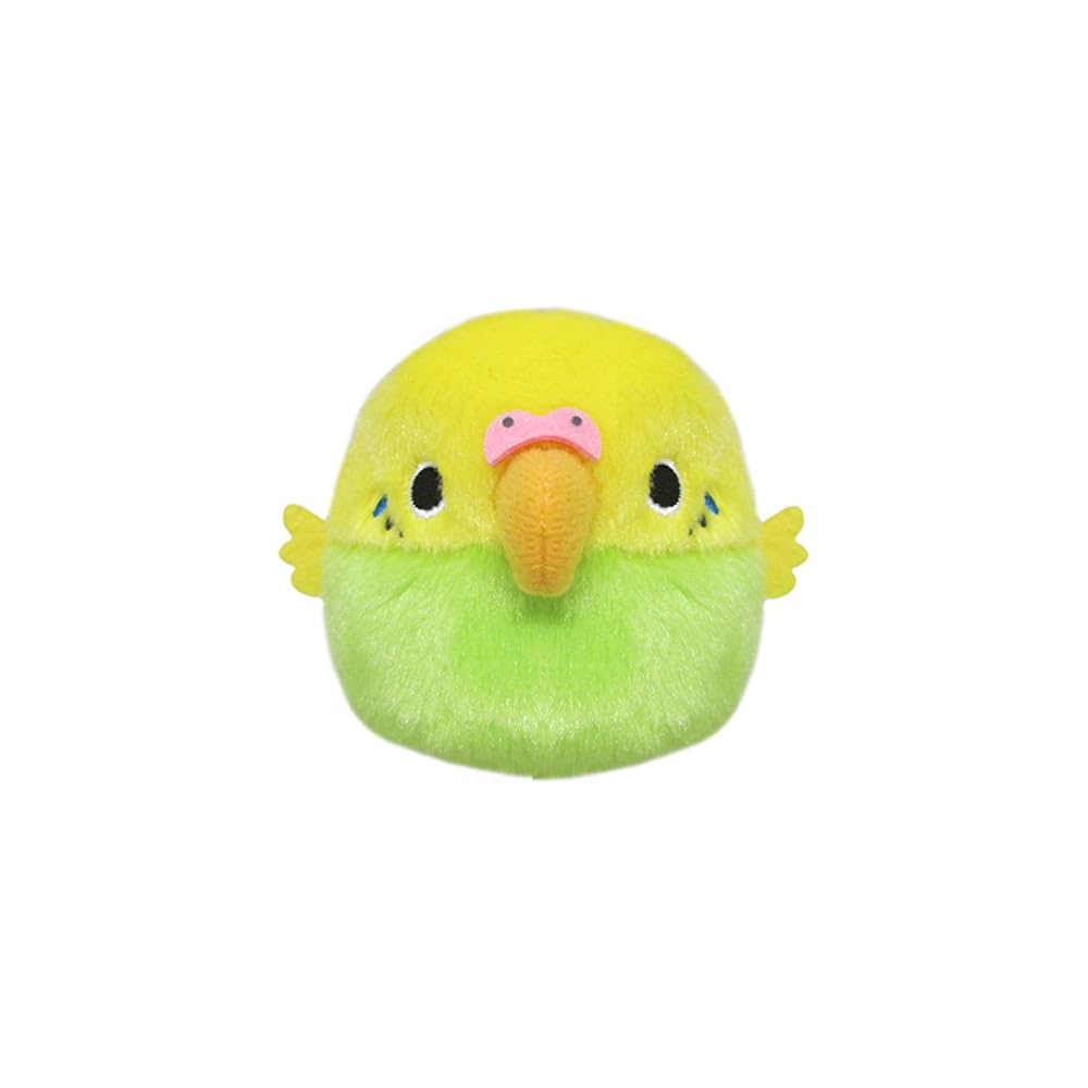 

Sanei Boeki Original Plush Toy Budgerigar Green 9x8x7 cm Animal