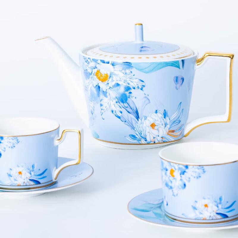 Chinese Style Ceramic Tea Set Gift Box