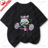 Invader Zim Grafik T-Shirts Unisex Unisex Cartoon TV Vintage Beliebtes Shirt Mode Kawaii Niedlich Kreativität Kurzarm-T-Shirts
