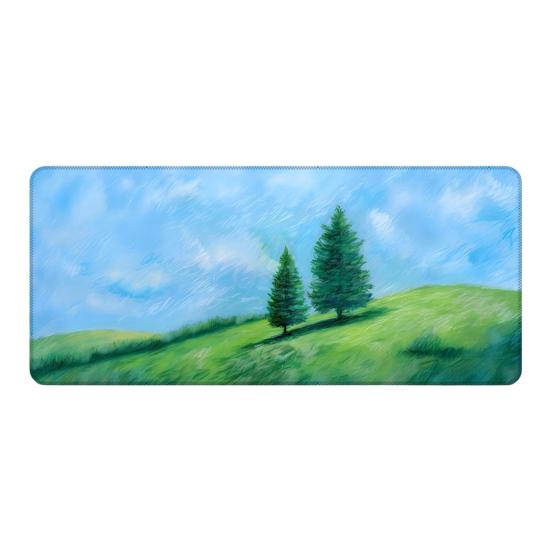 Mouse Pad Desenho Animado Retangular Impermeável para Casa Escritório Jogos Computador Laptop Mousepad Tapete de Mesa com Base de Borracha Antiderrapante Acessórios para PC