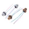 2Pcs T20 7443 W21/5W 7440 W21W Car Socket Adapter Base Female Plug Connect Wiring for Car Brake Lamp DRL Lamp Plastic+Wire