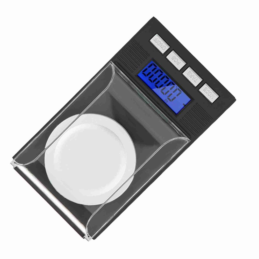 LED Digital Display Digital Milligram Scale Portable Design High Accuracy Scale  Jewelry Weighing