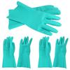 3 Pairs of Chemical Resistant Protective Safety Nitrile Rubber Work Gloves Industrial Hand ProtectorL