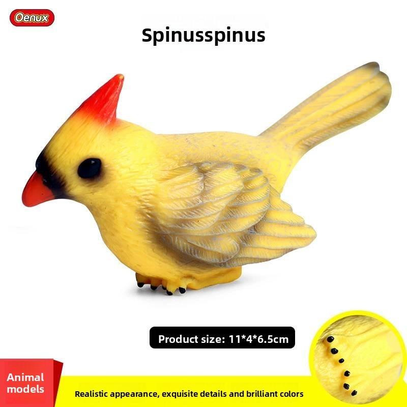 Wildlife Sparrows Mountain Sparrows Toy With Static Bird Figure For Childrens Education And Collectible Gift