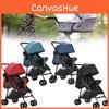 Solid Four Color Wheeled Baby Stroller Lightweight Foldable Seat Convertible