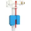 Yossee Flotteur WC Universel - Mécanisme De Chasse D'eau WC [INCLUS Filtre + Notice]