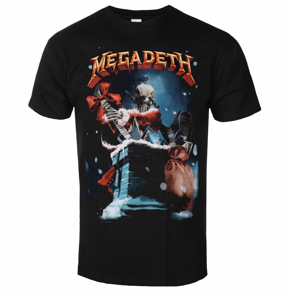 Retro Summer Megadeth Graphic Cotton Tshirt Unisex Summer Short Sleeve Fashion Brand Tee Luxury Casual Vintage Tees