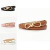 Womens Fashion Leather Belt For Dresses And Jeans With Alloy Buckle For Casual Wear