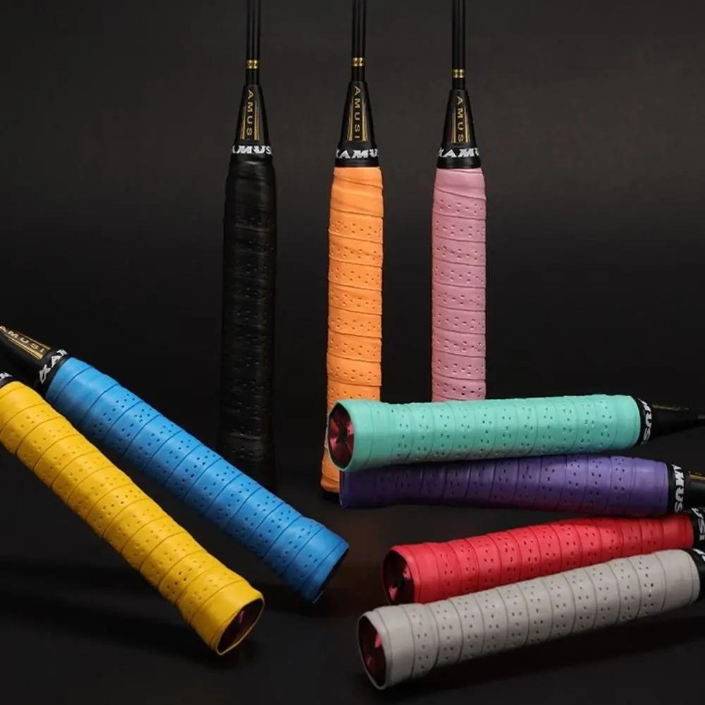 Thickened Anti-Slip Sweat-Absorbent Badminton Racket Towel Grips Tape, Universal Wear-Resistant Handle Wrapping Design