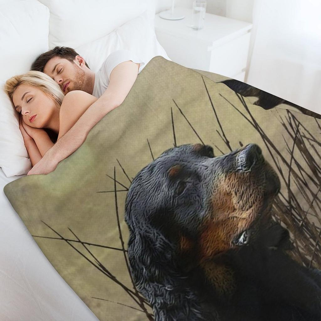 Gordon Setter , Hunting companion Throw Blanket christmas decoration christmas gifts For Decorative Sofa Giant Sofa Blankets
