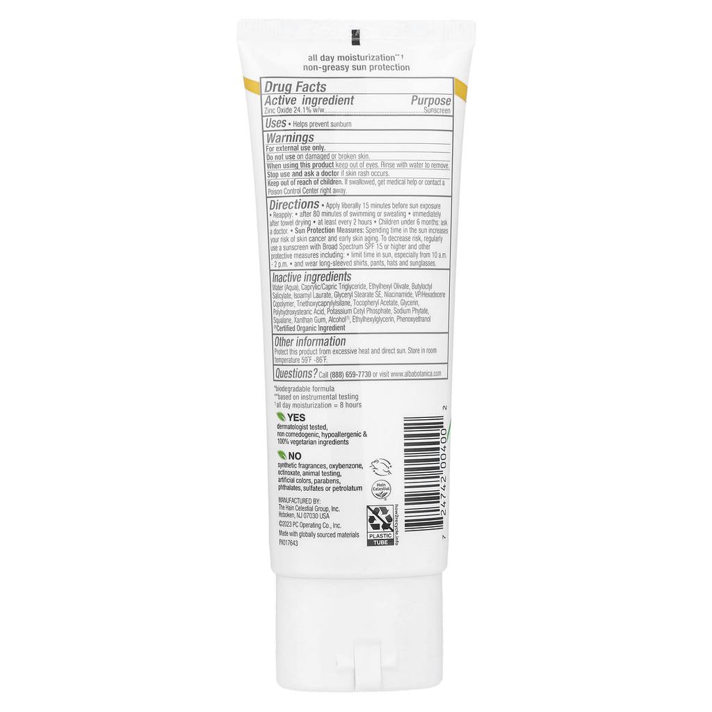 Shea Mineral Sunscreen Lotion, Spf 50, Fragrance Free, 89 Ml (3 Fl Oz)