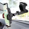 Anti-Shake Car Phone Holder with Suction Cup - Interior Mount for Navigation