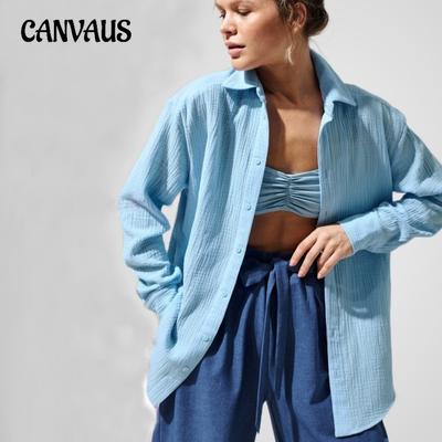 Camisa de Primavera y Otoño para Mujer Cómoda Holgada Temperamento Elegante Camisa Polo