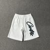 Corteiz Streetwear Short Pants Men Women Alcatraz Ship Print Loose Fit Cotton Shorts