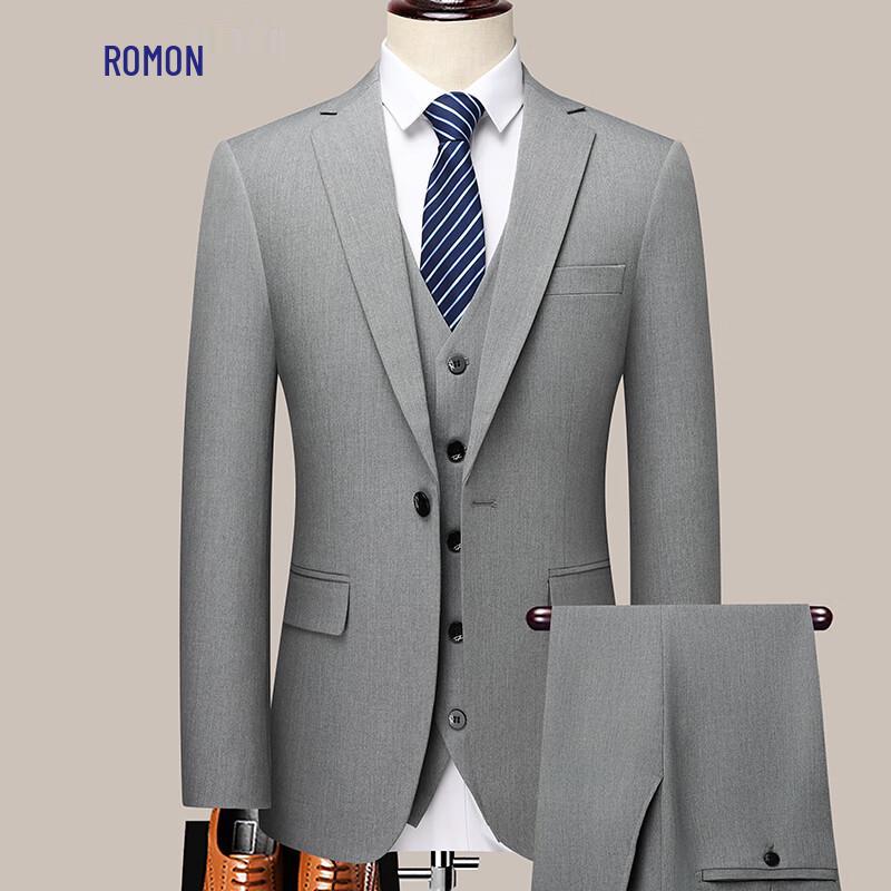 Romon Men s Slim Fit Business Suit Set 58