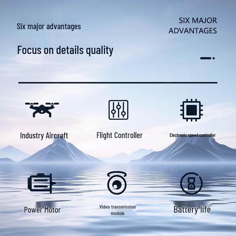 Jiangming Aviation AI-Guided FPV Drone with Smart Tracking Module (CN Version)