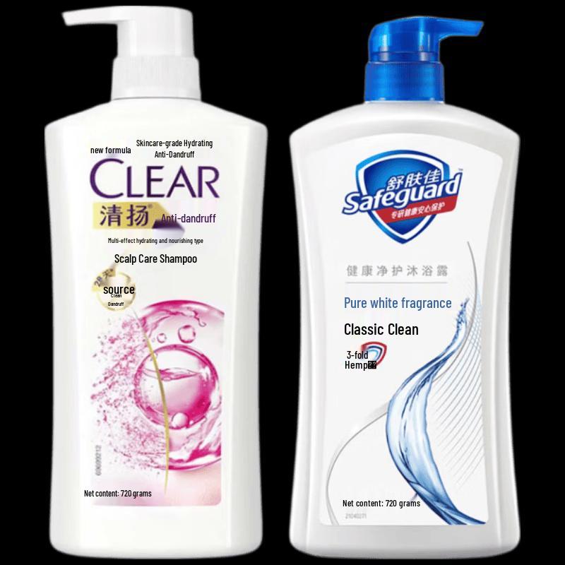 Clear Women s Hydrating Shampoo & Safeguard Shower Gel Set