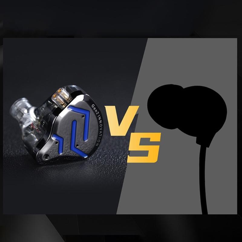 HIFI Headphone In Ear Earbud Game Noise Cancelling Headsets HiFi Bass Wire Earphone with/without Microphone Headset