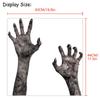 Ny Ghost Hand Zombie Halloween Wall Sticker Skrekk Glass Vindu Stue Soverom Wall Sticker