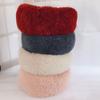 Cat Bed for Indoor Cat Winter Soft Round Sofa Bed Handmade for Small Kitten